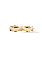 Zig Zag Stax™ Ring 18K Yellow Gold, 3MM