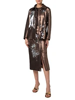 Sequin Shirt Jacket