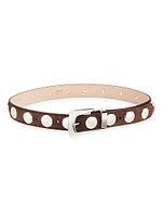Benny Studded Suede Belt