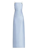 Pryce Embellished Mikado Column Gown