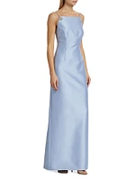 Pryce Embellished Mikado Column Gown