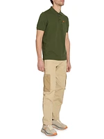 Boke Flower Cotton Slim-Fit Polo Shirt