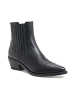 55MM Loulou Suede Ankle Boots