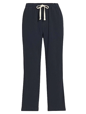 Cotton Terry Travel Pants