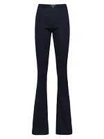 Ribbed Knit Cotton Pants