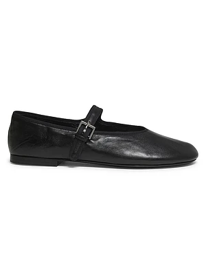 Boheme Leather Mary Janes