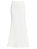 At Last Linen-Blend Maxi Skirt
