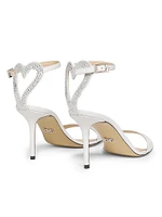 Special Heart Leather Sandals