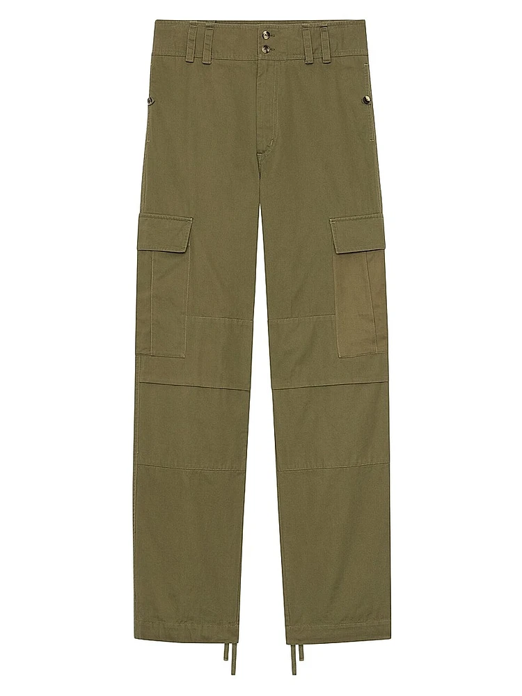 Cassandre Cargo Pants Cotton Twill