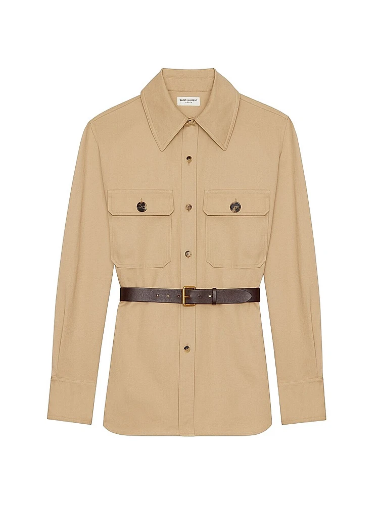 Saharienne Shirt Cotton Drill