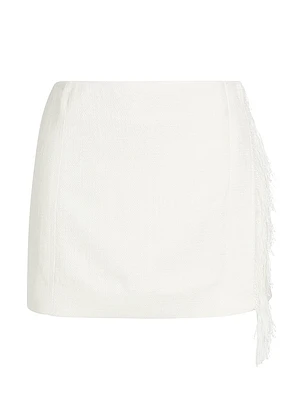 Kelley Fringe Miniskirt