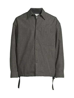 Check Virigin Wool Shirt