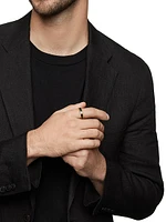 Beveled Band Ring 18K Yellow Gold