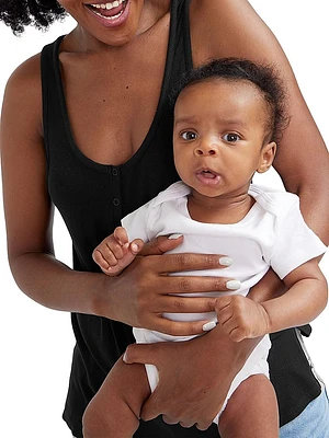 The Softest Rib Maternity Nursing Friendly Tank Top