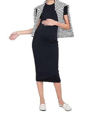 The Eliza Maternity T-Shirt Dress