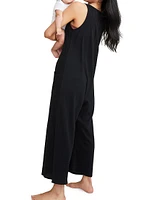 The Cotton Maternity Nursing Friendly Jumpsuit