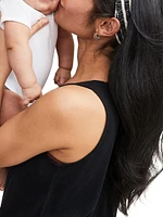 The Cotton Maternity Nursing Friendly Jumpsuit