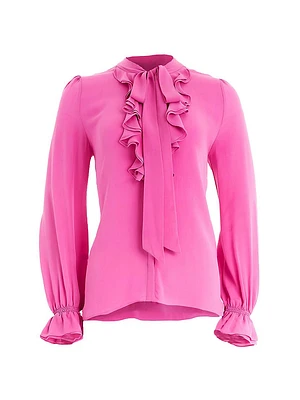 Bowery Sara Ruffled Blouse