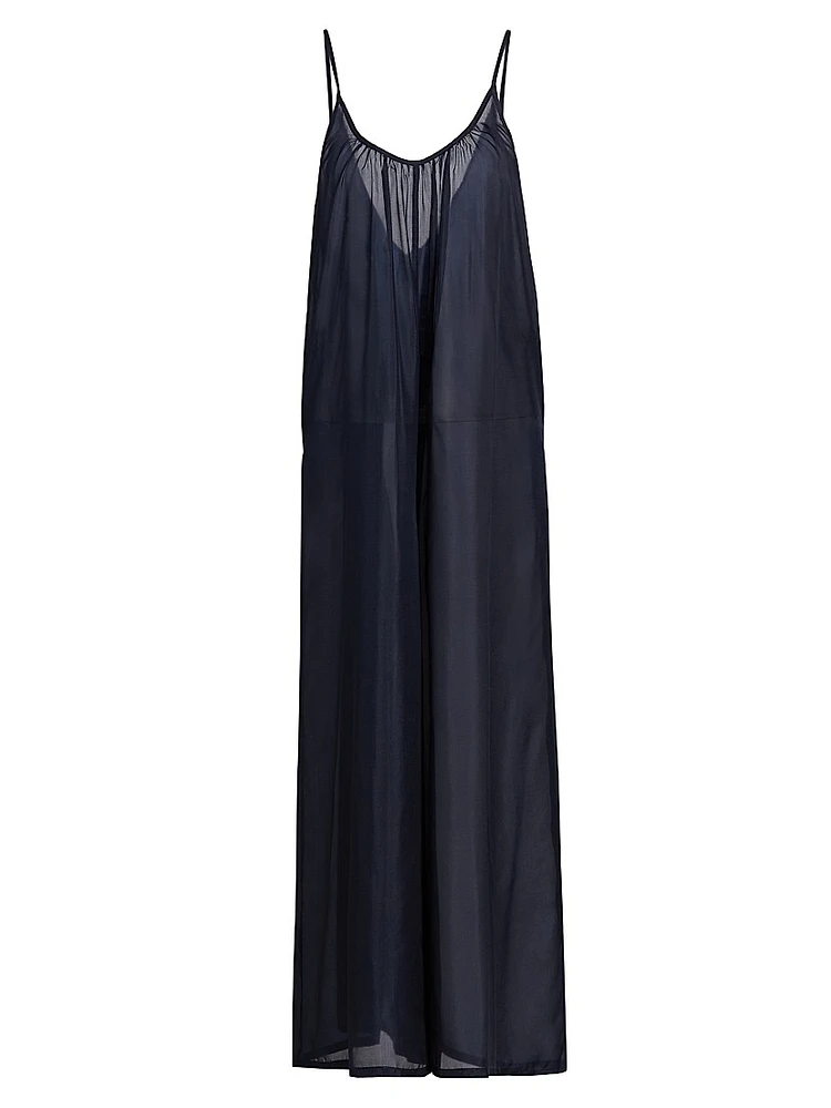 Silk Charmeuse Jumpsuit