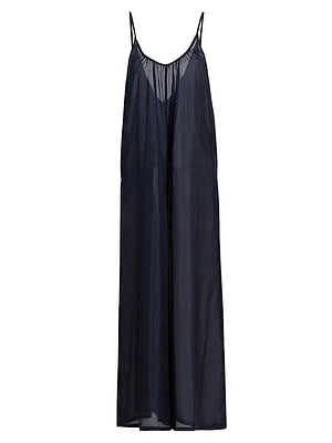 Silk Charmeuse Jumpsuit