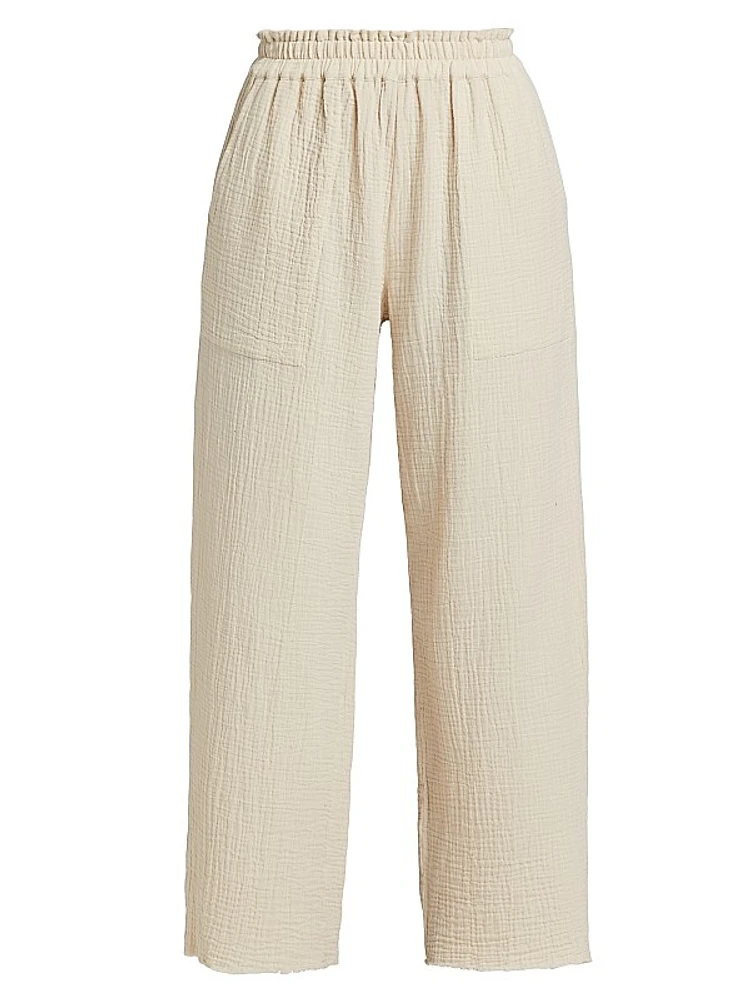 Leon Cotton Crop Pants