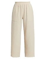 Leon Cotton Crop Pants