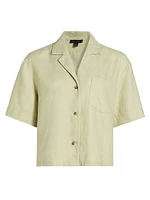 Heavyweight Linen Camp Shirt