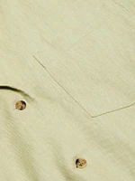 Heavyweight Linen Camp Shirt