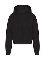 Cotton Fleece Classic Zip Up Hoodie