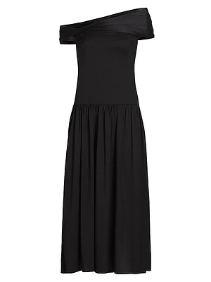 Veda Off-The-Shoulder Midi-Dress