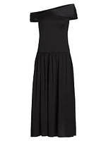 Veda Off-The-Shoulder Midi-Dress