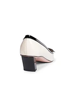 Belle Vivier 45MM Patent Leather Buckle Pumps