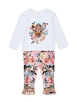 Baby Girl's, Little Girl's & Girl's Cub Graphic Long-Sleeve T-Shirt