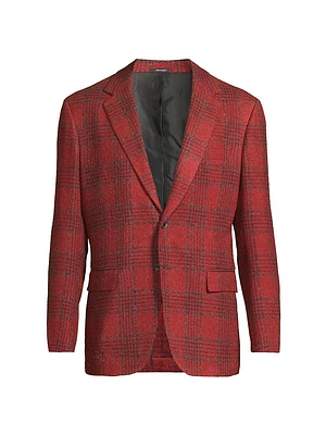 Red Pow Check Sport Jacket