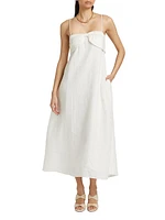 Tilney Linen Midi-Dress