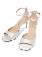 Nudistia 75MM Satin Sandals