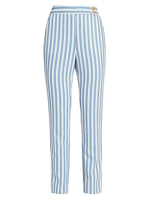 Eden Cigarette Striped Pants