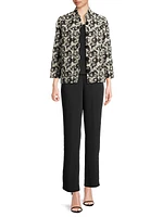 Circle Jacquard Easy-Fit Jacket