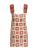 Camino Santeria Crochet Minidress