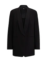 Regular-Fit Jacket in Performance-Stretch Fabric