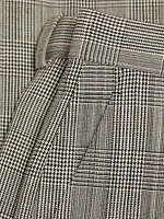 Glen Check Straight-Leg Trousers