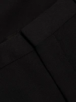 Wool Straight-Leg Trousers