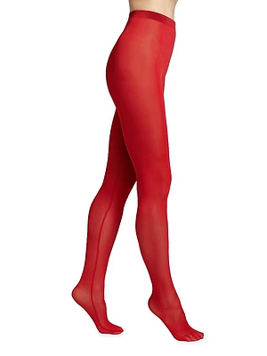 Sheer High-Waisted Tights