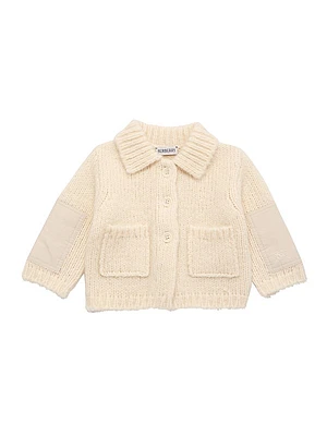 Baby Girl's Wool-Blend Knit Coat