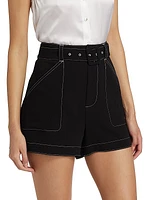 Alena Belted Shorts