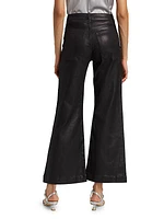 Clifford Cropped Metallic Denim Pants