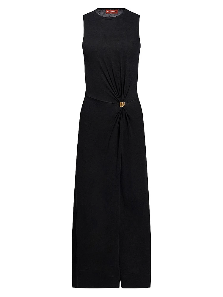 Saralien Jersey Sleeveless Maxi Dress
