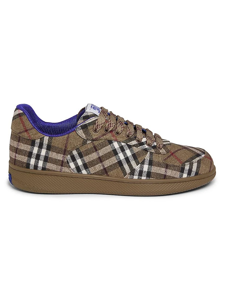 Terrace Check Low-Top Sneakers