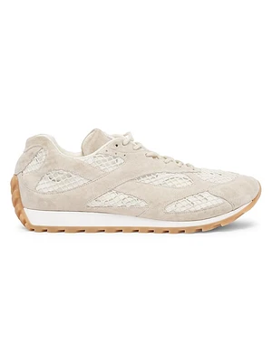 Men's Orbit Suede & Mesh Low-Top Sneakers