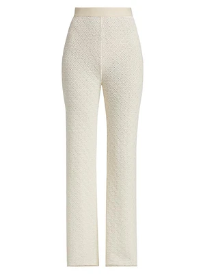 Malecon Cotton Mid-Rise Pants